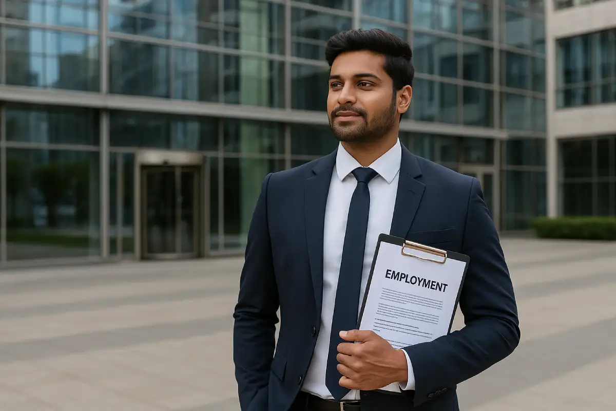 6 Useful Types of Visa for Indians to Travel Abroad 4 Indian professional abroad with documents for Employment Types of Visa