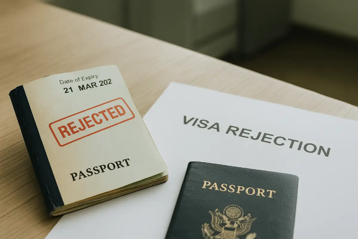 Why Visa Gets Rejected - Main Reasons Explained 4 Expired passport example of why visa gets rejected