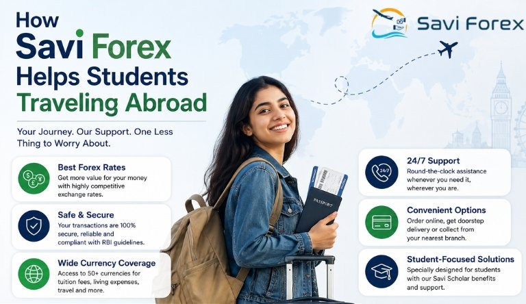 Savi Forex Helps Students Traveling Abroad