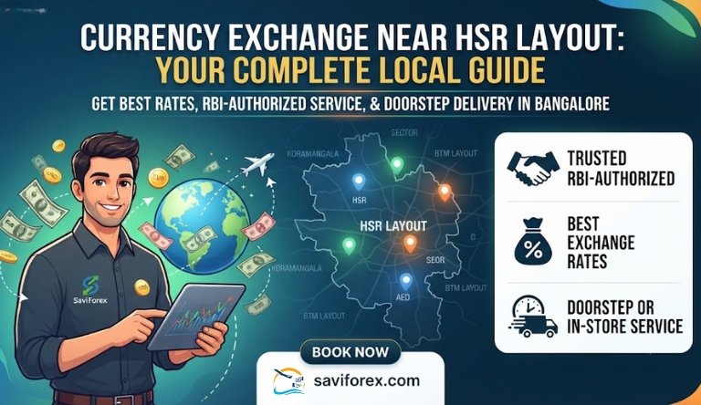 Currency Exchange hsr layout